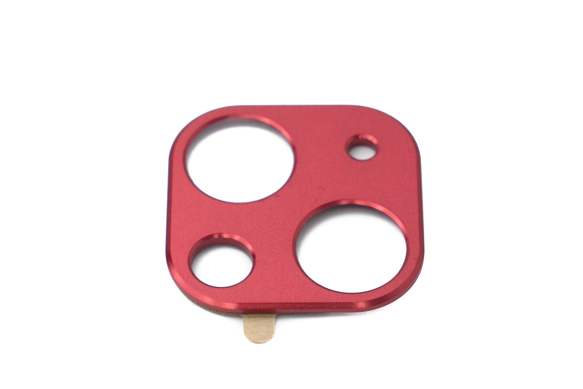 Kamera Schutz Linse Objektiv Abdeckung Aluminium für iPhone 13 & Mini in Rot | System-S
