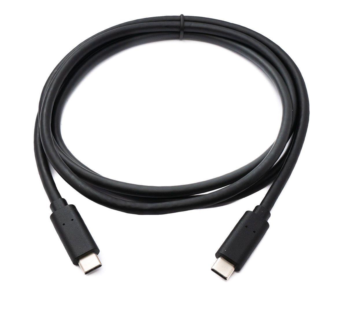 USB 3.2 Gen 1 Kabel 150 cm Typ C Stecker zu Stecker in Schwarz | System-S