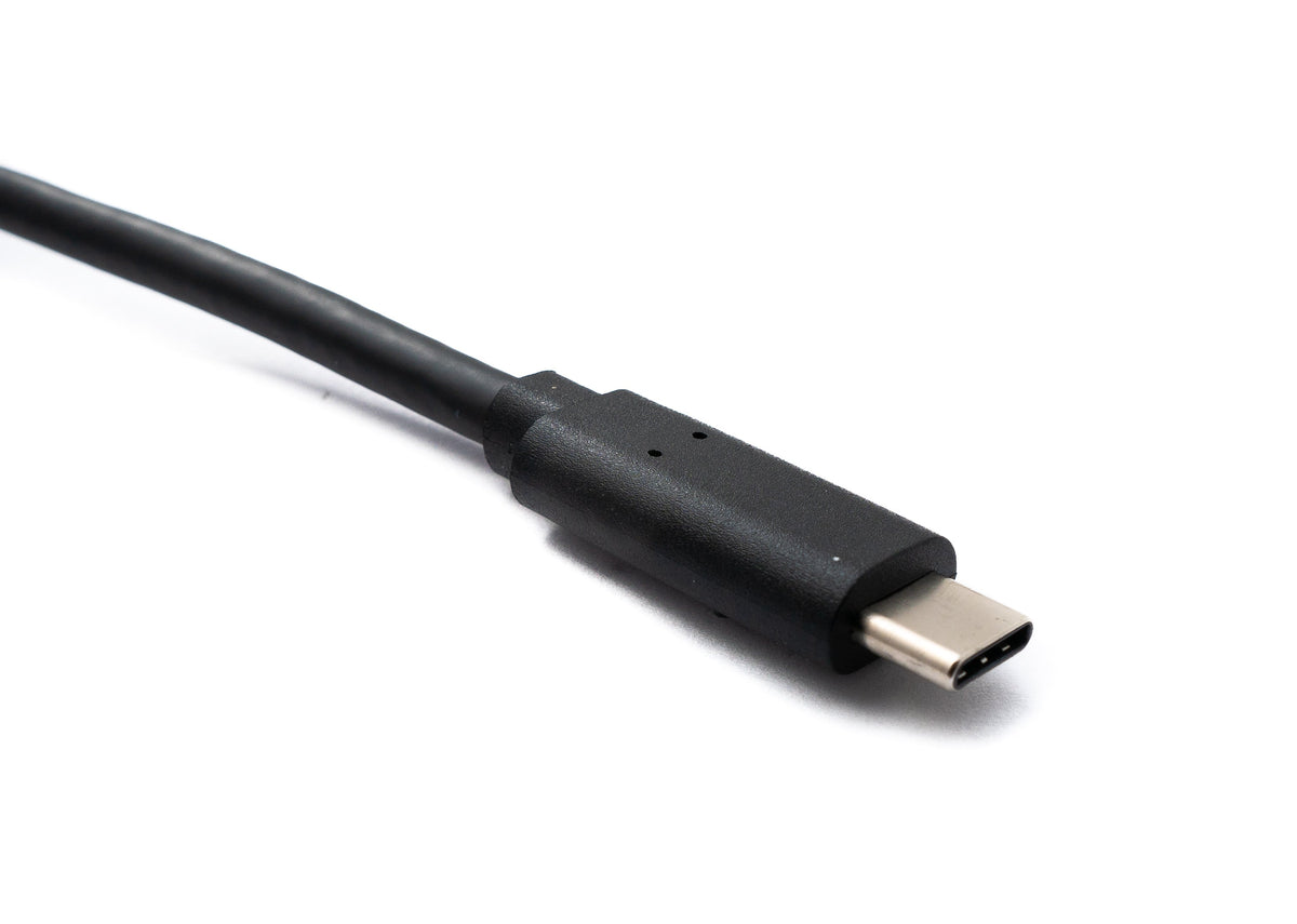 USB 3.2 Gen 1 Kabel 150 cm Typ C Stecker zu Stecker in Schwarz | System-S