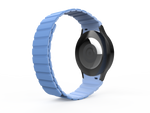 Armband 20 mm aus Silikon magnetisch für Samsung Galaxy Watch 5 4 in Blau | System-S