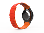 Armband 20 mm aus Silikon magnetisch für Samsung Galaxy Watch 5 4 in Rot | System-S
