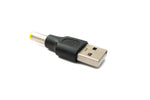 DC Adapter 20V 5,5 x 2,5 Stecker zu USB 2.0 Stecker Kabel in Schwarz | System-S