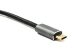 USB 3.2 Gen 2 100 cm Kabel Typ C Stecker zu Stecker geflochten 20 Gbit/s 100 W | System-S