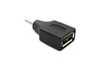 DC Adapter 20V 2,5 x 0,7 Stecker zu USB 2.0 Buchse Kabel in Schwarz | System-S