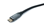 USB 3.2 Gen 2 Kabel 3 m Typ C Stecker zu Stecker geflochten Winkel 20 Gbit/s 100 W | System-S
