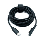 USB 3.1 Kabel 3 m Ladekabel für Microsoft Surface in Schwarz | System-S