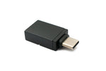 USB 3.1 Adapter Typ C Stecker zu 3.0 A Buchse 5 Gbit/s in Schwarz | System-S
