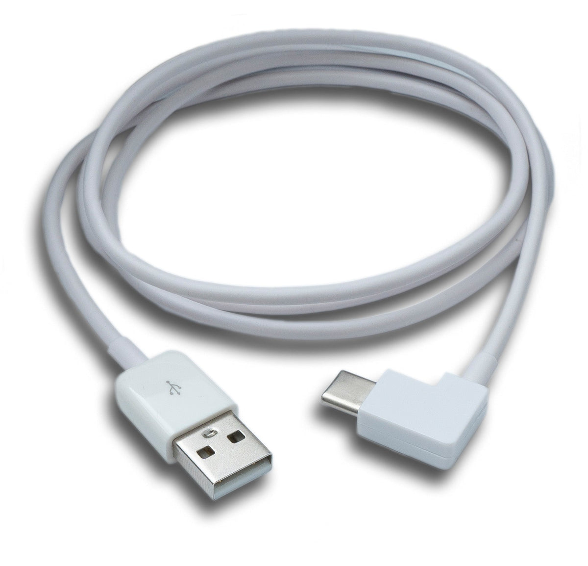 USB 3.1 Kabel 100 cm Typ C Stecker zu 2.0 A Buchse Winkel Left Right Angled | System-S