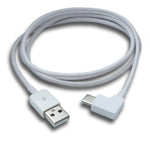 USB 3.1 Kabel 100 cm Typ C Stecker zu 2.0 A Buchse Winkel Left Right Angled | System-S