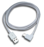USB 3.1 Kabel 100 cm Typ C Stecker zu 2.0 A Buchse Winkel Left Right Angled | System-S