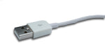 USB 3.1 Kabel 100 cm Typ C Stecker zu 2.0 A Buchse Winkel Left Right Angled | System-S