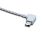 USB 3.1 Kabel 100 cm Typ C Stecker zu 2.0 A Buchse Winkel Left Right Angled | System-S
