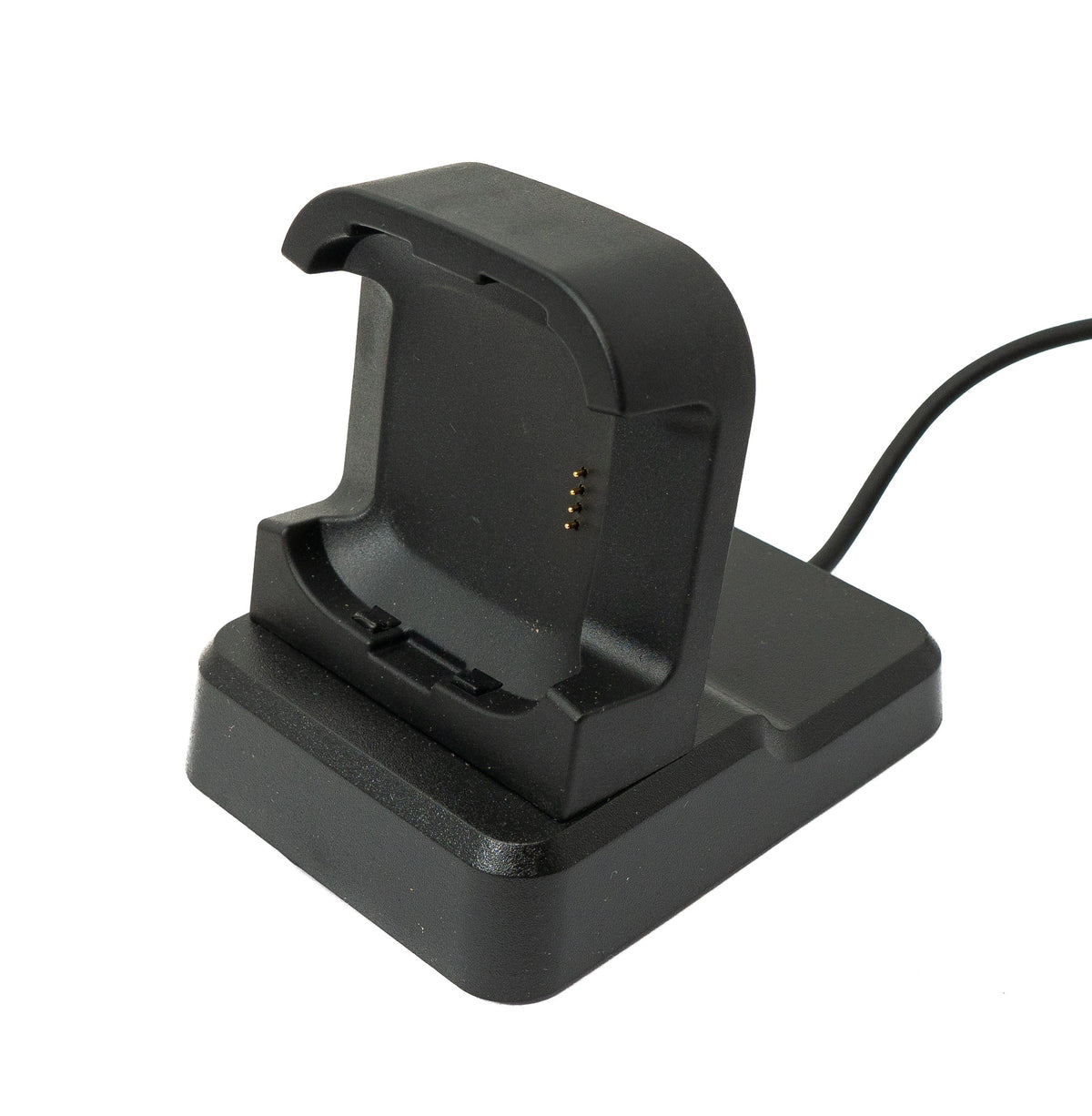 USB 2.0 Kabel 120 cm Ladestation für Fitbit Versa 1 Smartwatch in Schwarz | System-S