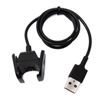USB 2.0 Kabel 53 cm Ladekabel für Fitbit Charge 4 Smartwach in Schwarz | System-S