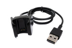 USB 2.0 Kabel 53 cm Ladekabel für Fitbit Charge 4 Smartwach in Schwarz | System-S