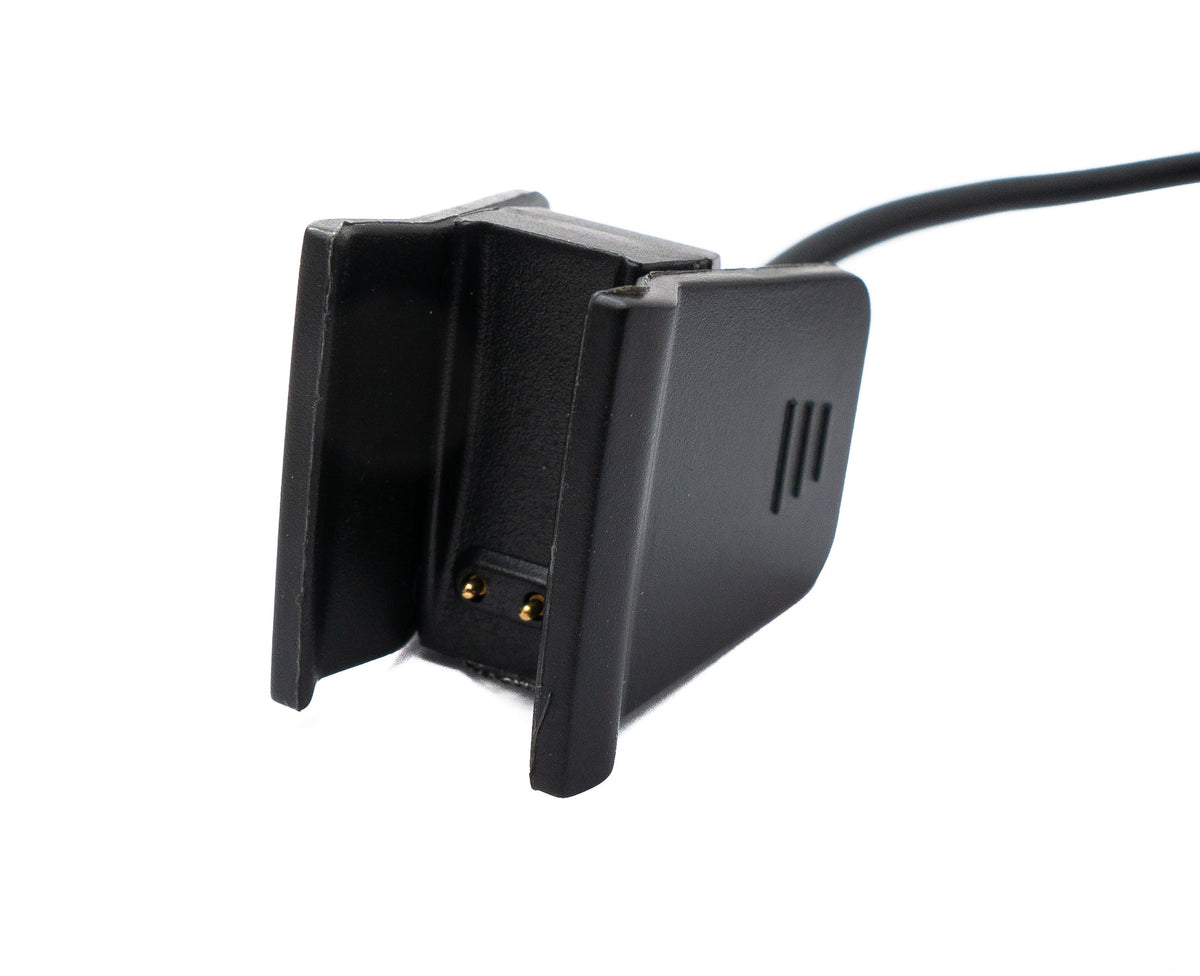 USB 2.0 Kabel 50 cm Ladekabel für Fitbit Alta HR Smartwach in Schwarz | System-S
