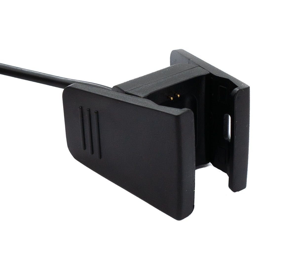 USB 2.0 Kabel 54 cm Ladekabel für Fitbit Charge 2 Smartwach in Schwarz | System-S