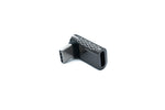 USB 3.2 Gen 2 Adapter Typ C Stecker zu Buchse Winkel Kabel in Grau | System-S