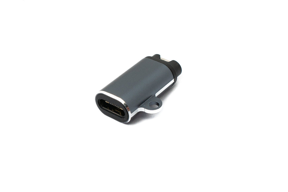 USB 3.1 Adapter Typ C Buchse für Garmin Buchse Kabel in Grau | System-S
