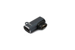 USB C 3.1 Adapter Typ C Buchse zu zu Stecker für Garmin Smartwatch Winkel | System-S