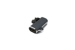 USB C 3.1 Adapter Typ C Buchse zu zu Stecker für Garmin Smartwatch Winkel | System-S