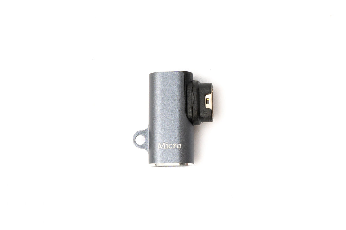 USB 2.0 Adapter Micro B Buchse zu Stecker für Garmin Smartwatch Winkel rechts | System-S