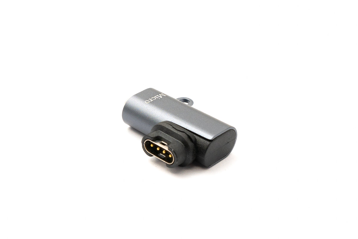 USB 2.0 Adapter Micro B Buchse zu Stecker für Garmin Smartwatch Winkel rechts | System-S
