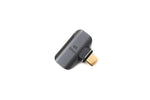 USB4 USB Adapter Typ C Stecker zu Buchse 40 Gbit/s USB 4.0 100W Winkel Kabel in Grau | System-S