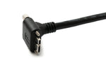 USB 3.0 Kabel 3 m Typ A Stecker zu 3.0 Micro Stecker Winkel Schraube | System-S