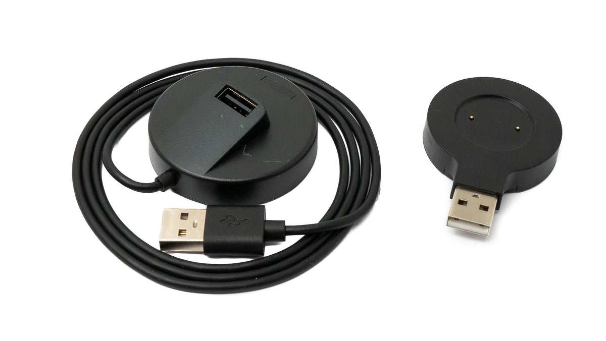 USB 2.0 Kabel 100cm Ladestation für Huawei Watch GT Smartwatches in Schwarz | System-S