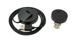 USB 2.0 Kabel 100cm Ladestation für Huawei Watch GT Smartwatches in Schwarz | System-S