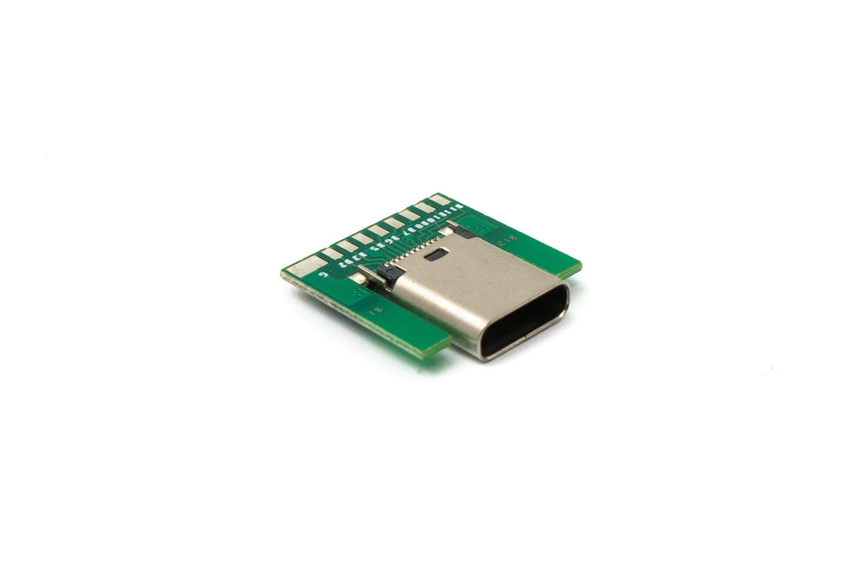 USB 3.1 Adapter Typ C Buchse zu 24pin Breakout Board Kabel | System-S