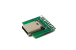 USB 3.1 Adapter Typ C Buchse zu 24pin Breakout Board Kabel | System-S