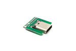 USB 3.1 Adapter Typ C Buchse zu 24pin Breakout Board Kabel | System-S