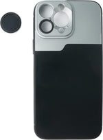CPL Filter Circular Polarizer Linse mit Hülle Schwarz für iPhone 14 Pro Max | System-S