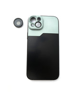 CPL Filter Circular Polarizer Linse mit Hülle in Schwarz für iPhone 14 Plus | System-S
