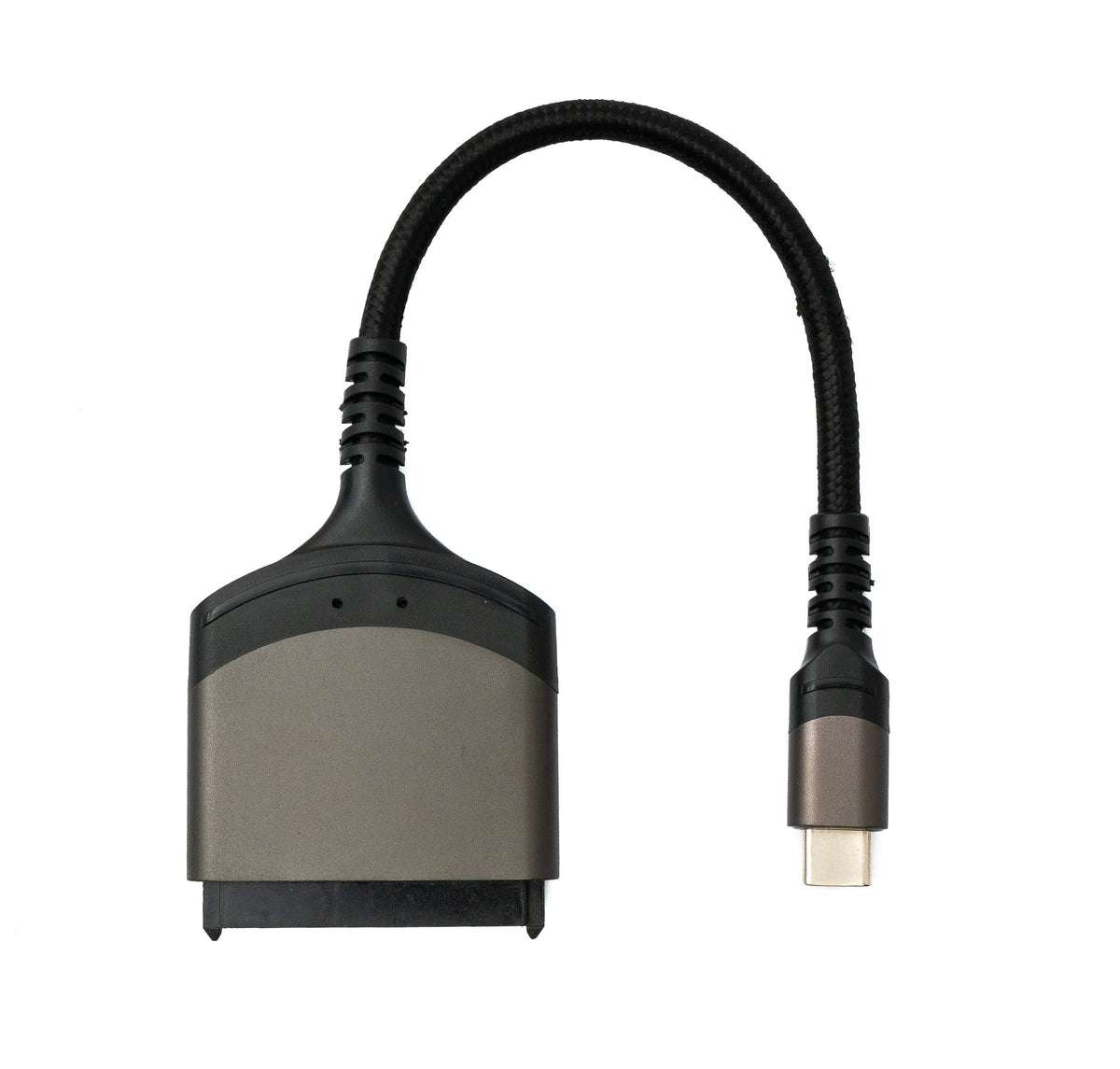 SATA Kabel 15 cm 22Pin Buchse zu USB 3.1 Typ C Stecker Adapter für Festplatte | System-S