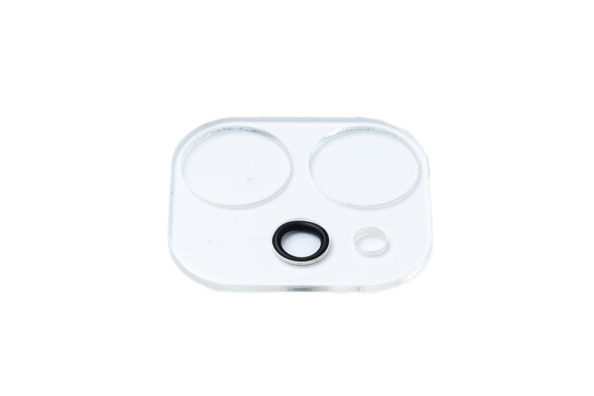 Kamera Schutz Linse Objektiv Abdeckung aus transparent Glas für iPhone 12 Mini | System-S