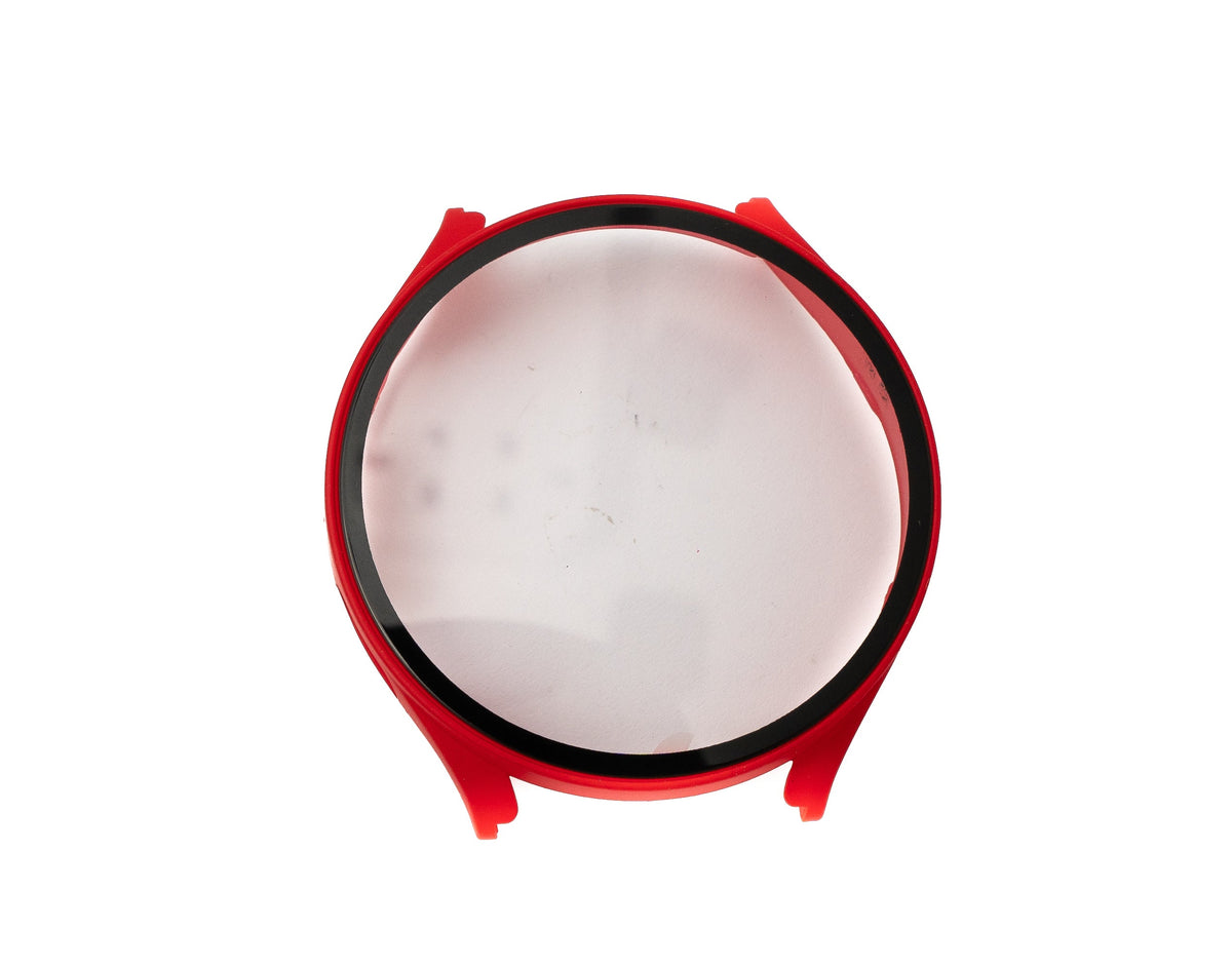 Schutz Hülle Case 44 mm aus PC für Samsung Galaxy Watch 5 4 in Rot | System-S