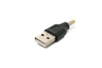 DC Adapter 20V 4,0 x 1,7 Stecker zu USB 2.0 Stecker Kabel in Schwarz | System-S