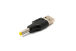 DC Adapter 20V 4,0 x 1,7 Stecker zu USB 2.0 Stecker Kabel in Schwarz | System-S