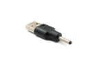 DC Adapter 20V 3,0 x 1,1 Stecker zu USB 2.0 Stecker Kabel in Schwarz | System-S