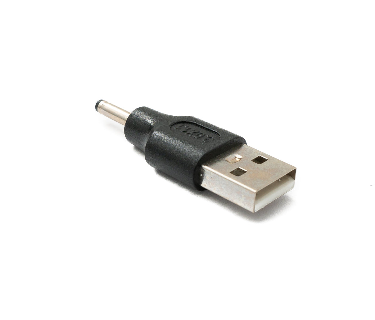 DC Adapter 20V 3,0 x 1,1 Stecker zu USB 2.0 Stecker Kabel in Schwarz | System-S