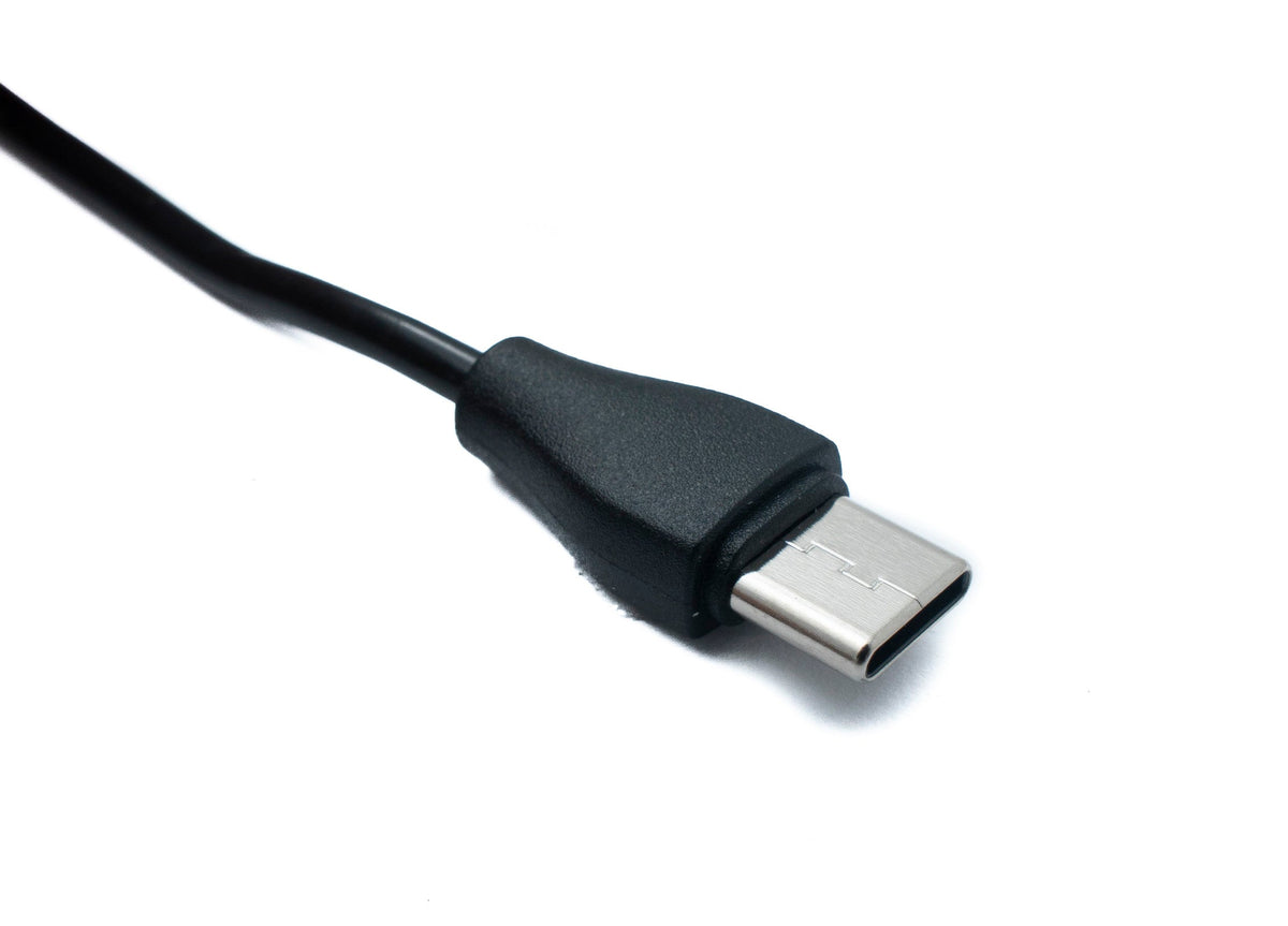 USB 3.1 Kabel 100 cm Typ C Stecker Ladekabel Winkel für Garmin Fenix7 6S 6 Venu Sq | System-S