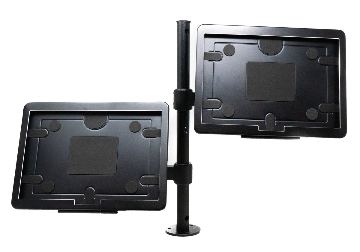 Doppel Tischhalterung 360° abschließbar für Microsoft Surface Pro 11 10 9 13.0" | System-S