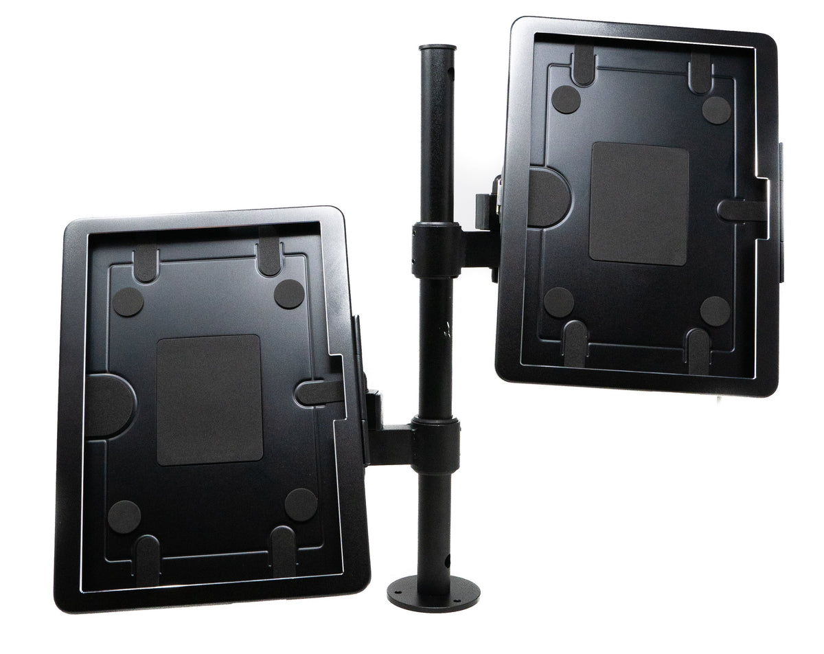 Doppel Tischhalterung 360° abschließbar für Microsoft Surface Pro 11 10 9 13.0" | System-S