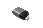 DisplayPort Adapter DP Buchse zu USB 3.1 Typ C Stecker 8K Kabel in Grau | System-S