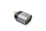 VGA Adapter Buchse zu USB 3.1 Typ C Stecker Kabel in Grau | System-S