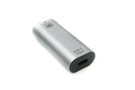 LAN Adapter RJ45 Buchse zu USB 3.1 Typ C Buchse Kabel in Grau | System-S