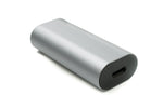 LAN Adapter RJ45 Buchse zu USB 3.1 Typ C Buchse Kabel in Grau | System-S